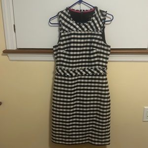 Jcrew Gingham Tweed dress